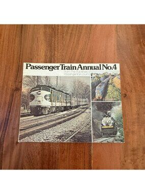 Passenger Train Annual No 4 PTJ Publishing 1979 Vintage Rail Illustrated PB